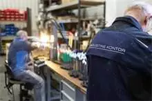 Industrie Kontor Mitarbeiter Foto