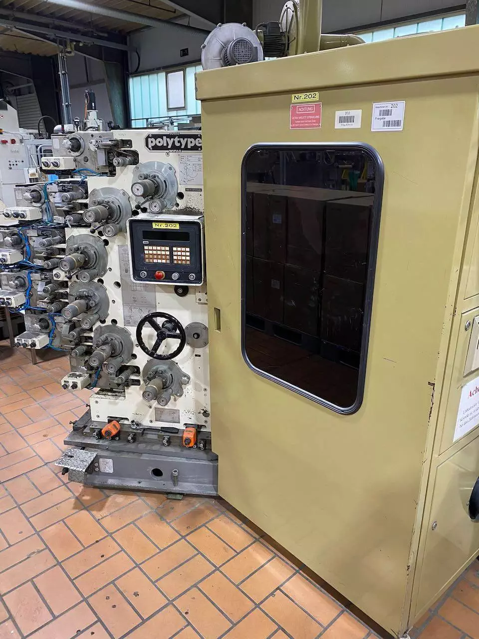 Used Polytype Print Machine